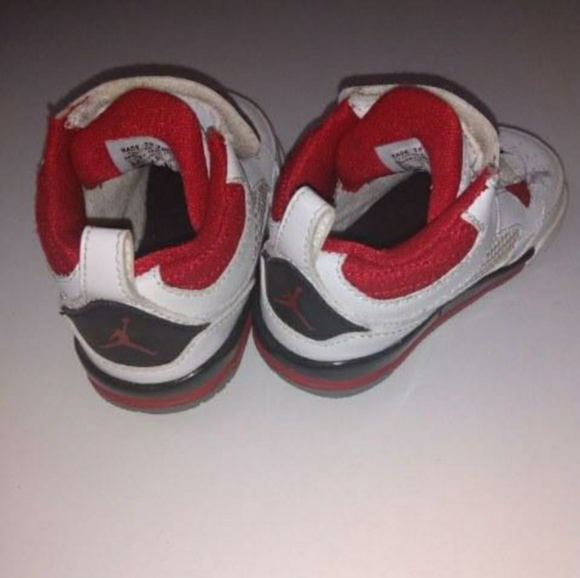 Jordans5c toddler boy red,white,black - Picture 2 of 2